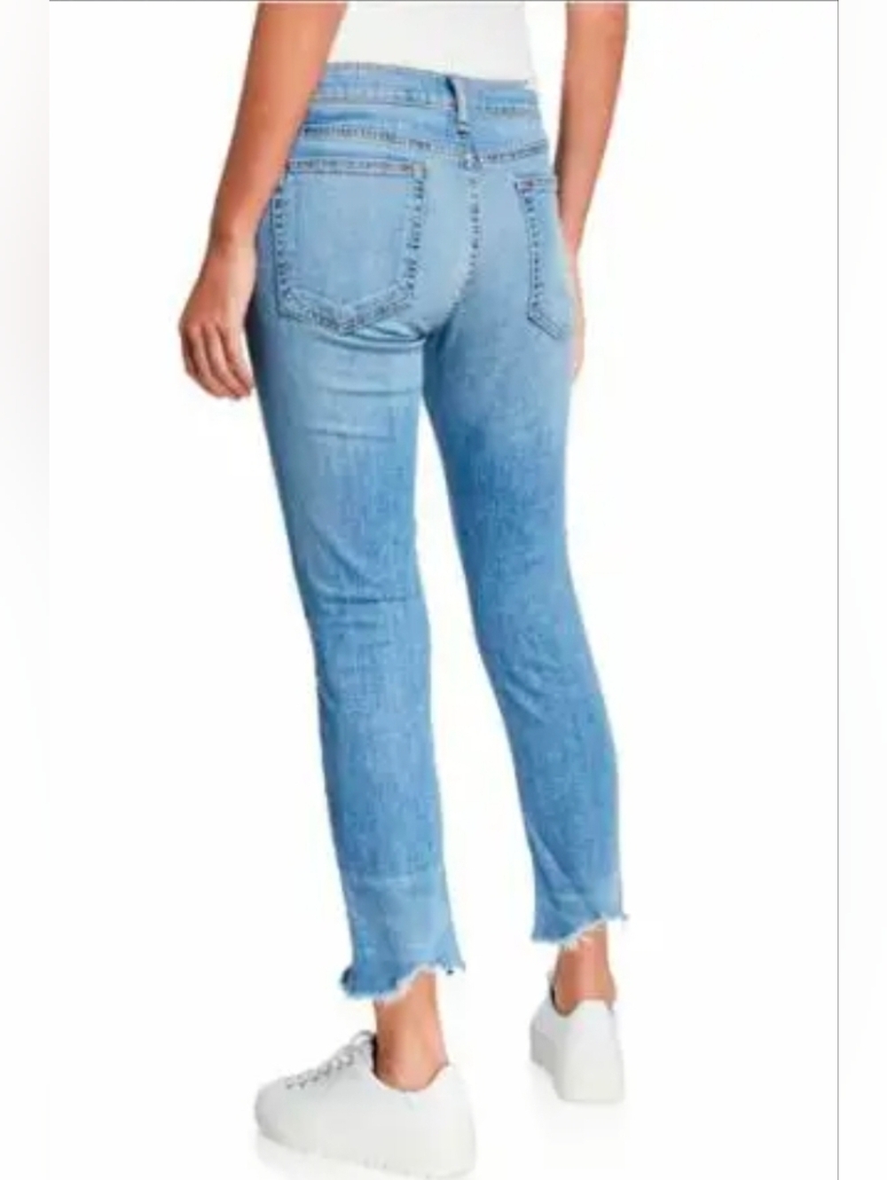 ❤️ RAG & BONE DRE CAPRI SLIM CROPPED JEANS, DISTRESSED, 4 (27) - Picture 3 of 11